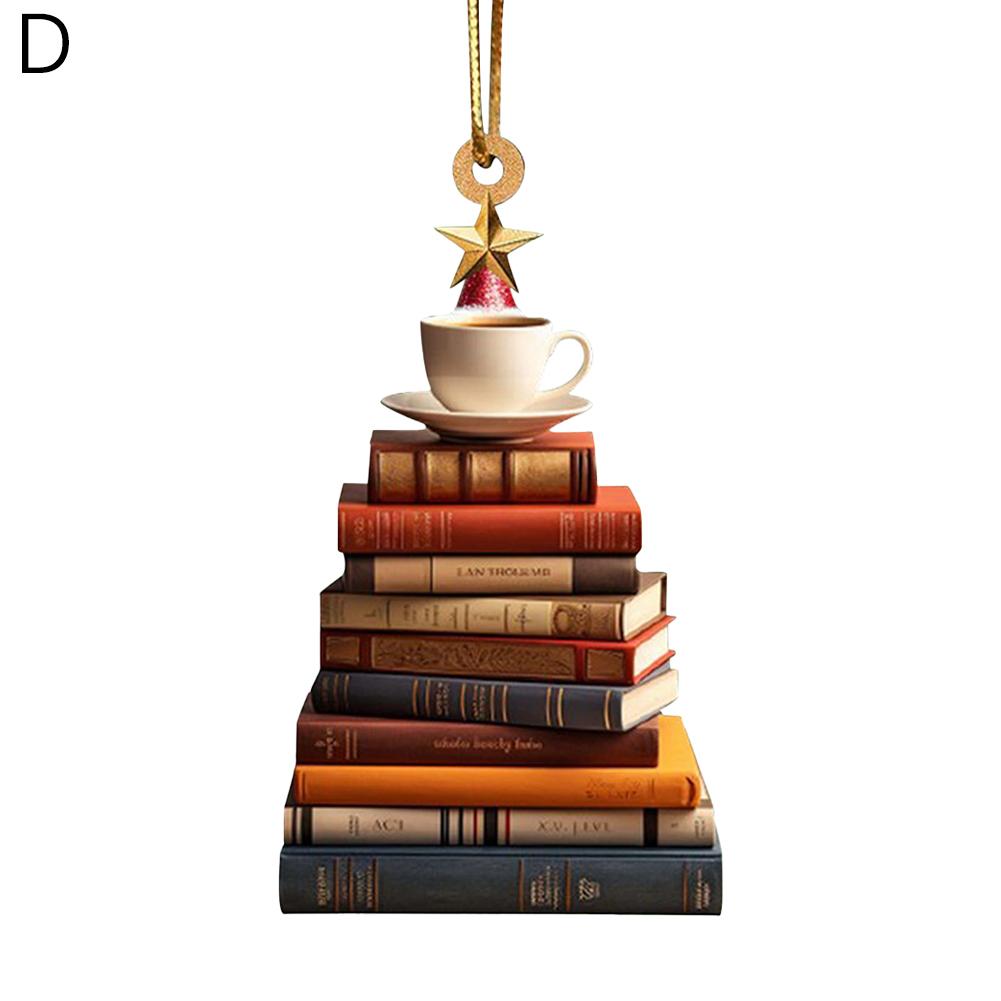 Book Lovers Ornament