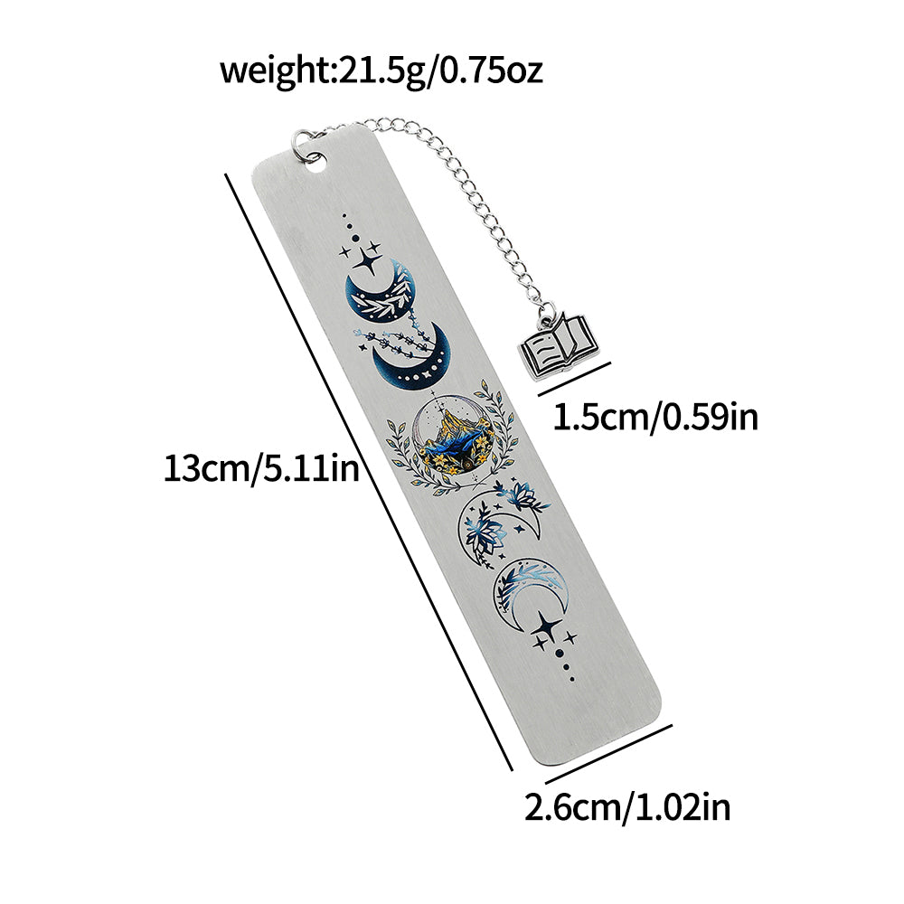 Moon Pattern Bookmark