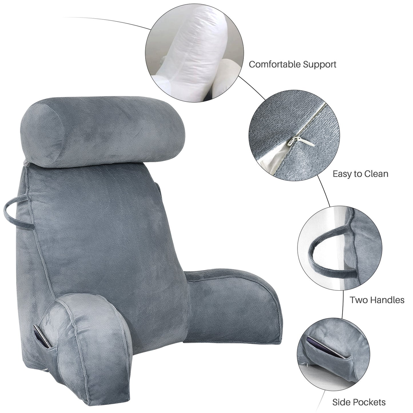 Reading Back Pillow