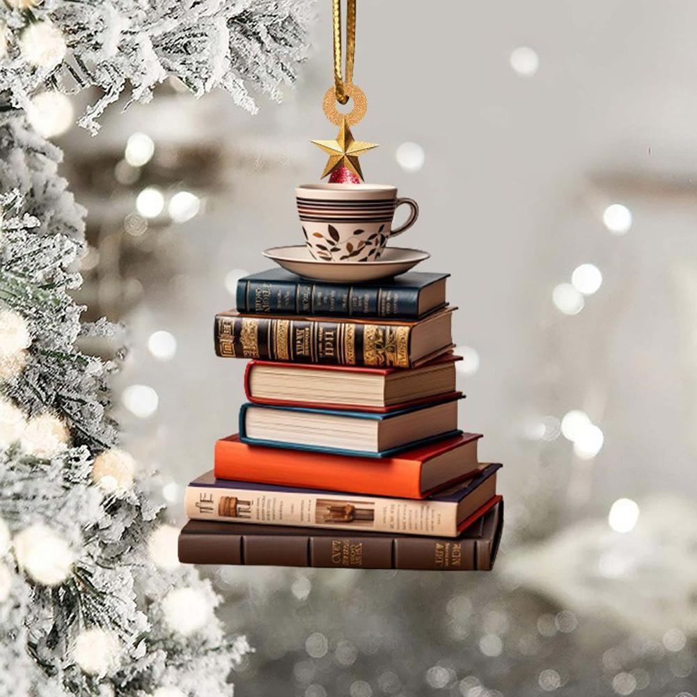 Book Lovers Ornament