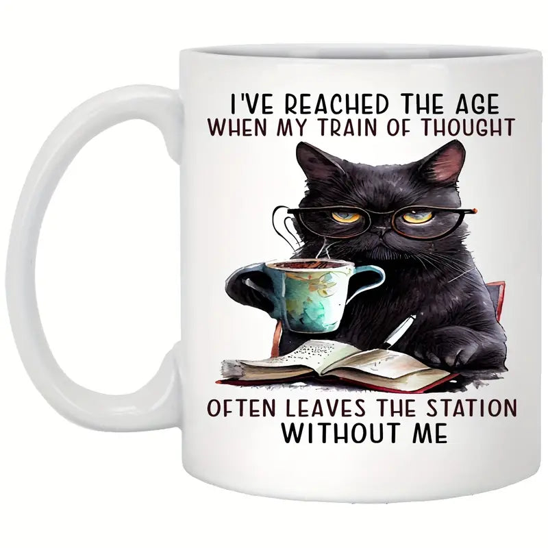 Library Bookshelf Mug