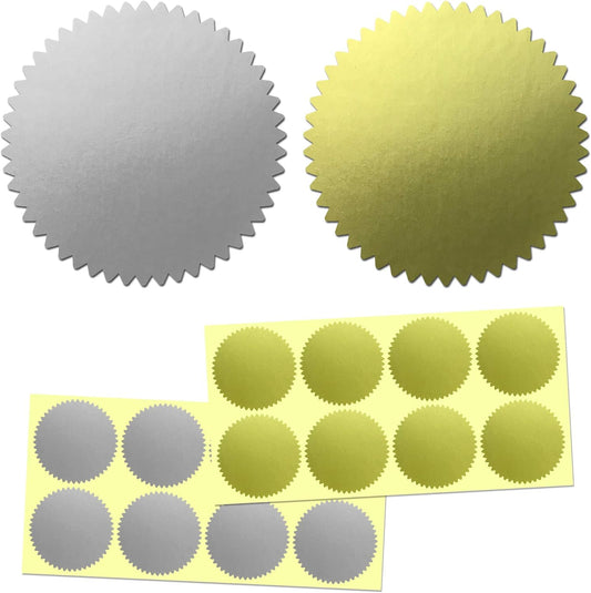 Embossing Stickers (100 pack)