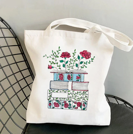 Reading Tote Bag